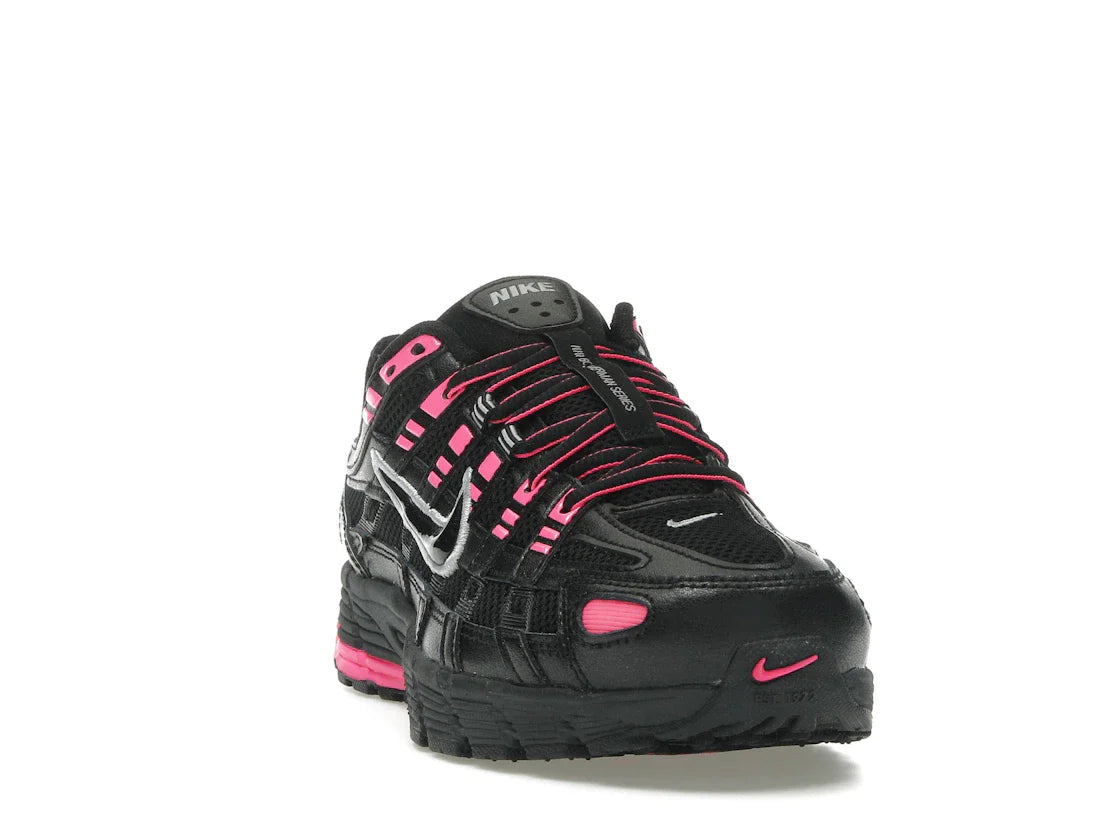 Nike P-6000 Pink Blast Metallic Silver Black