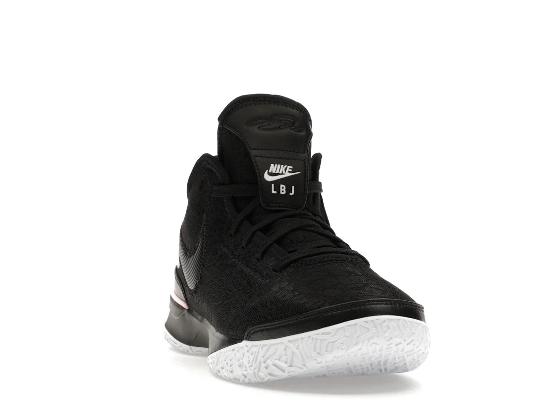 Nike Zoom LeBron NXXT Gen Schwarz Weiß Mittelhellrosa