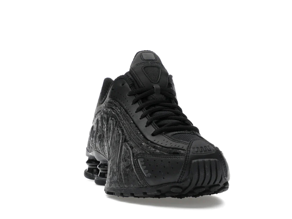 Nike Shox R4 Schwarz mit Blumenmuster (Damen)