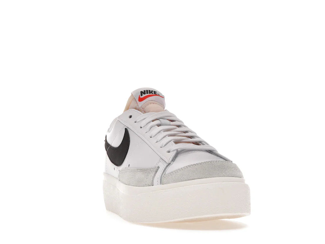 Nike Blazer Low Platform Weiß Schwarz (Damen)