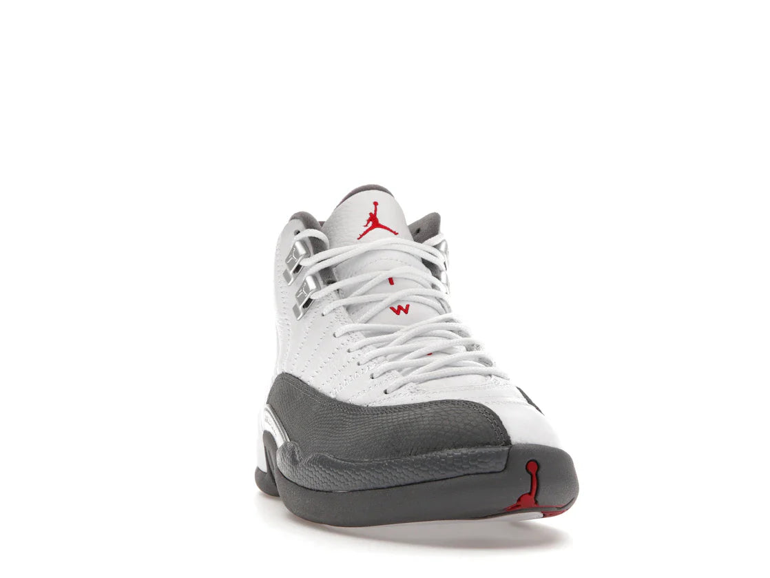 Jordan 12 Retro Weiß Dunkelgrau