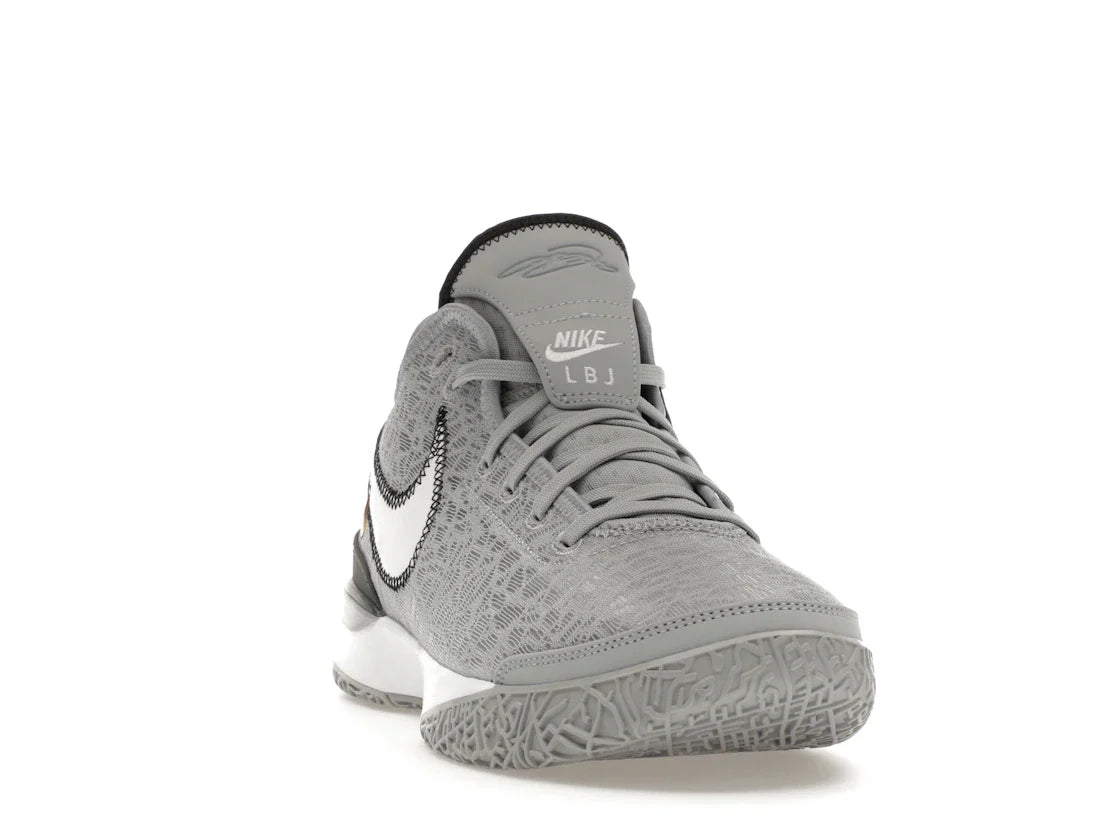 Nike Zoom LeBron NXXT Gen Wolf Gray Metallic Gold