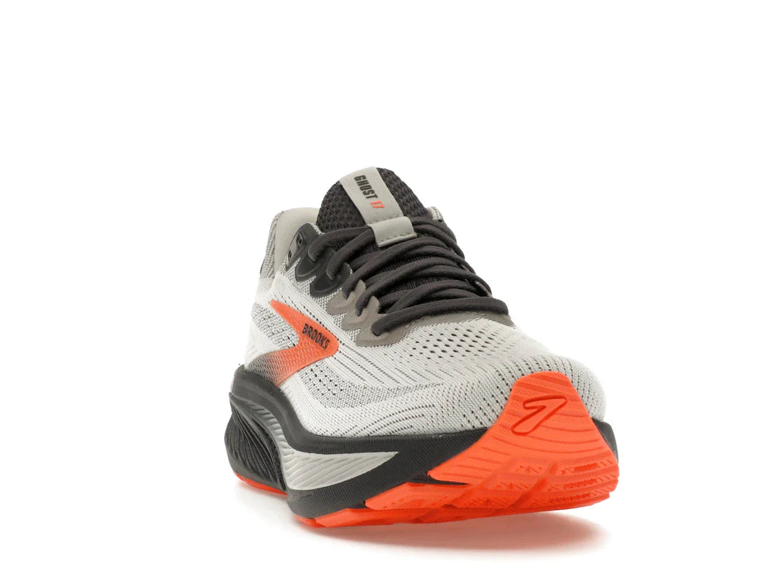 Brooks Ghost 17 Oyster Mushroom Orange Ebony