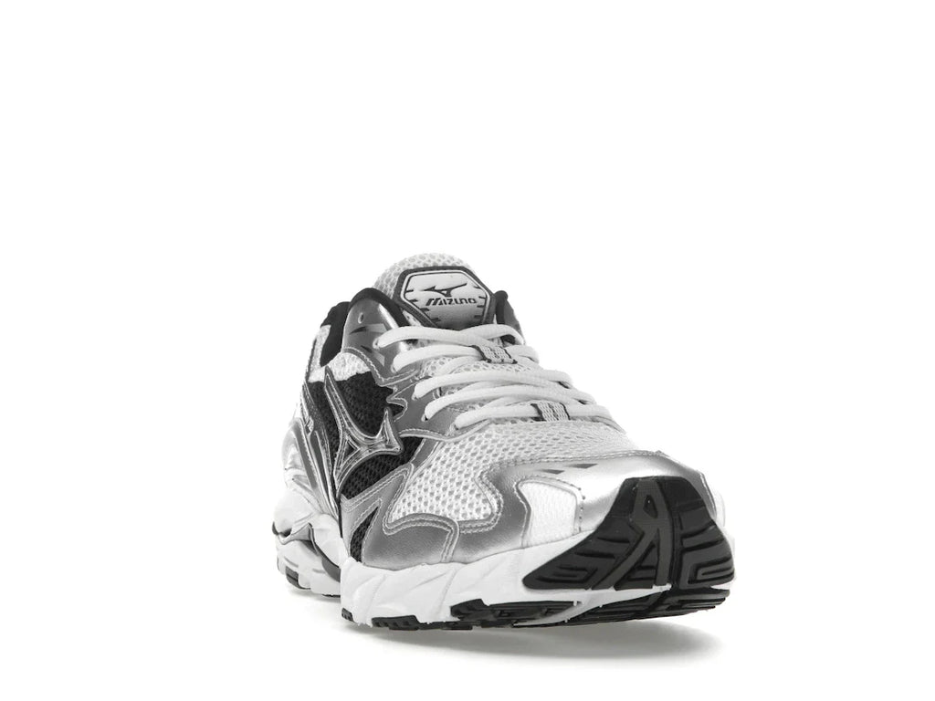 Mizuno Wave Rider 10 Weiß Silber Schwarz