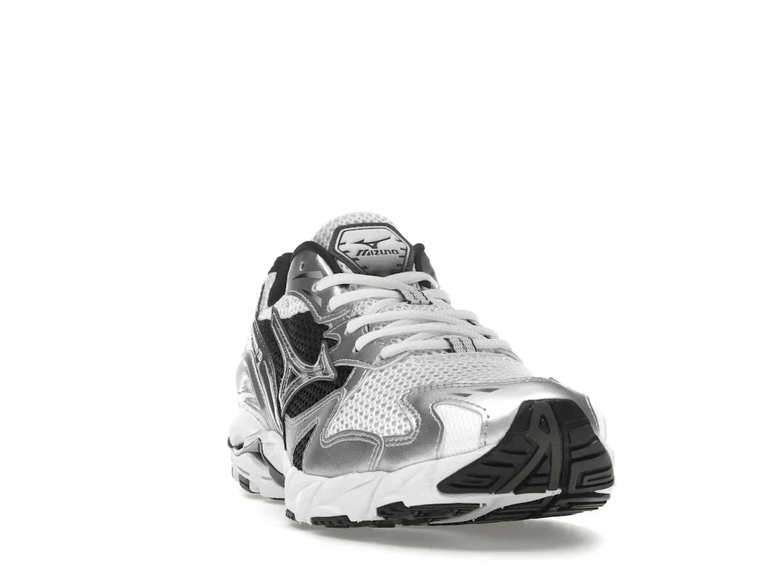 Mizuno Wave Rider 10 Weiß Silber Schwarz