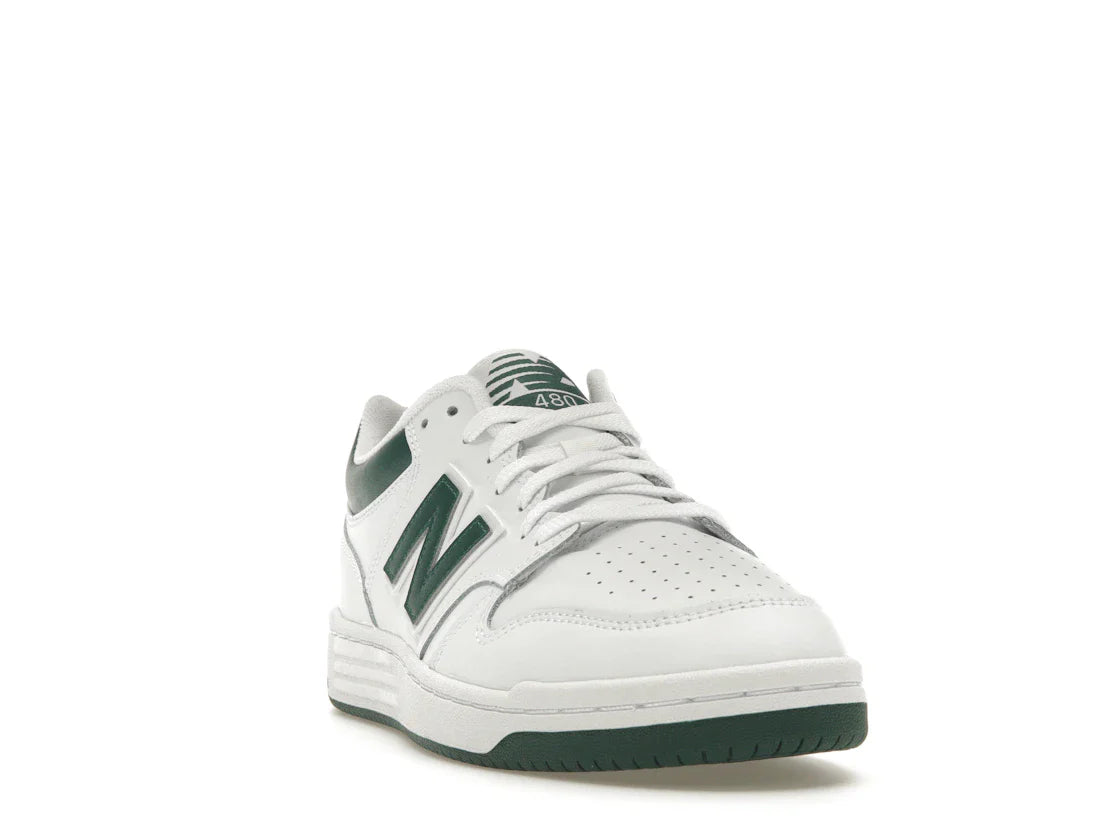 New Balance 480 Weiß Nachtsichtgrün