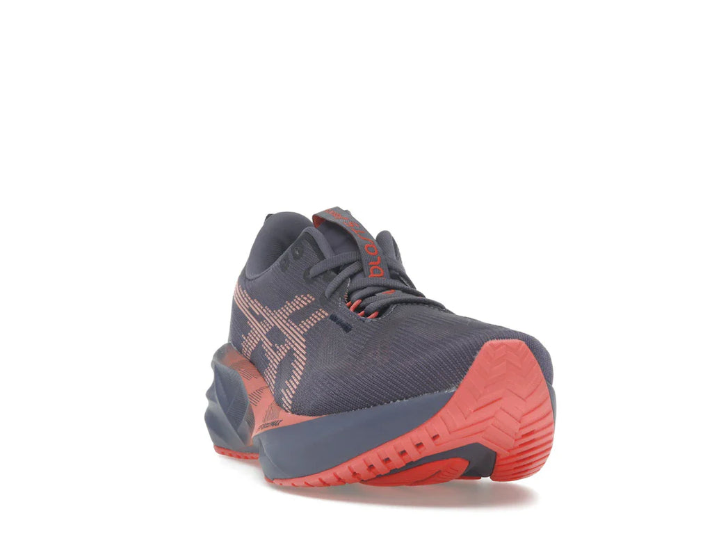 ASICS Novablast 5 Grauviolett Korallenriff
