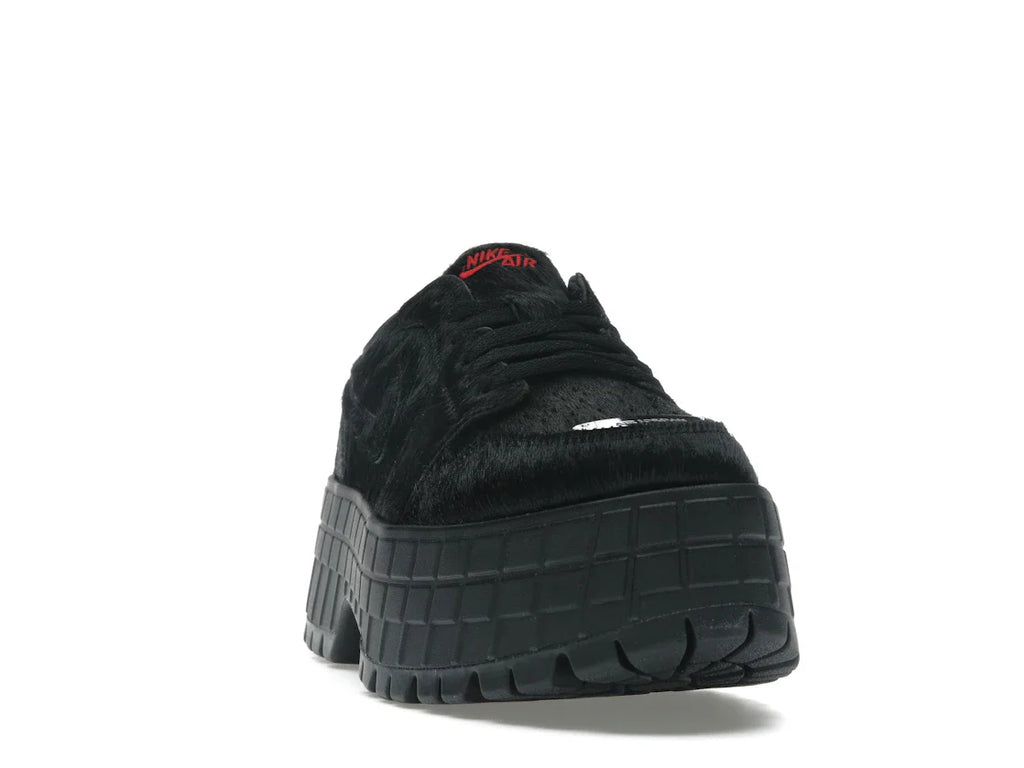 Jordan 1 Low Brooklyn Black Gym Red (Damen)