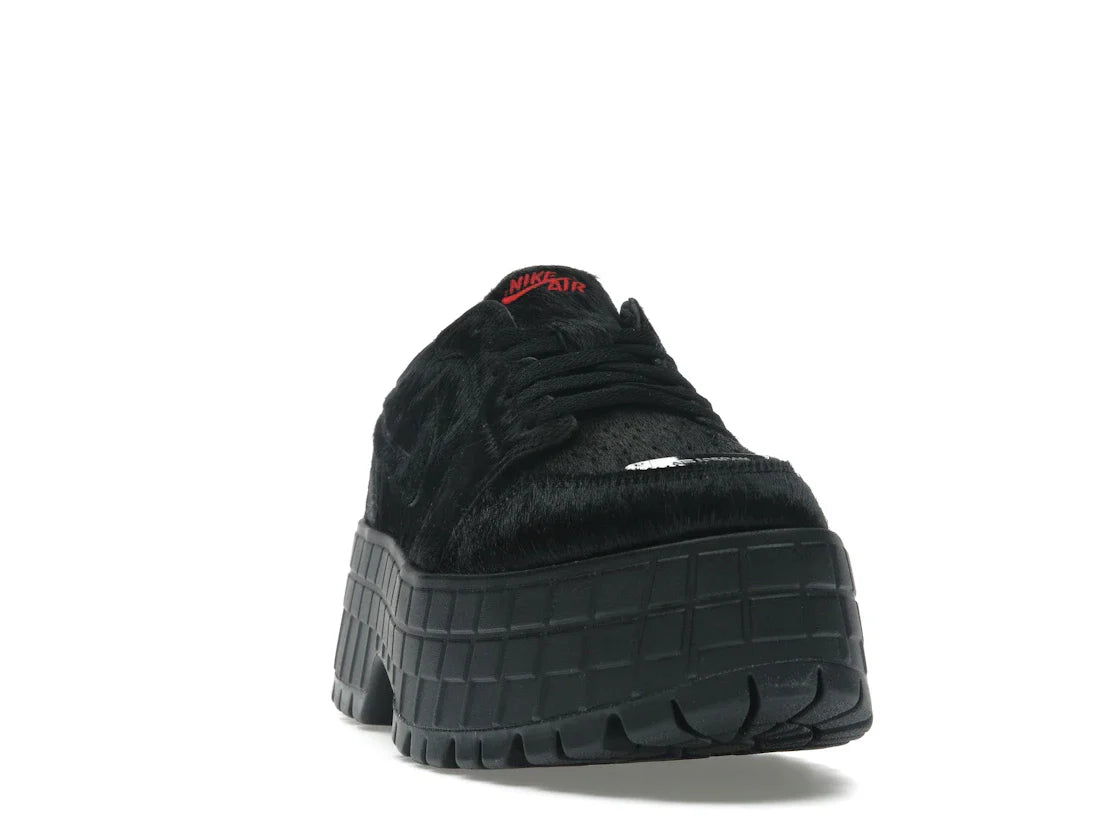 Jordan 1 Low Brooklyn Black Gym Red (Damen)