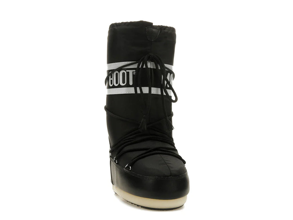 Moon Boot Icon Nylonstiefel Schwarz