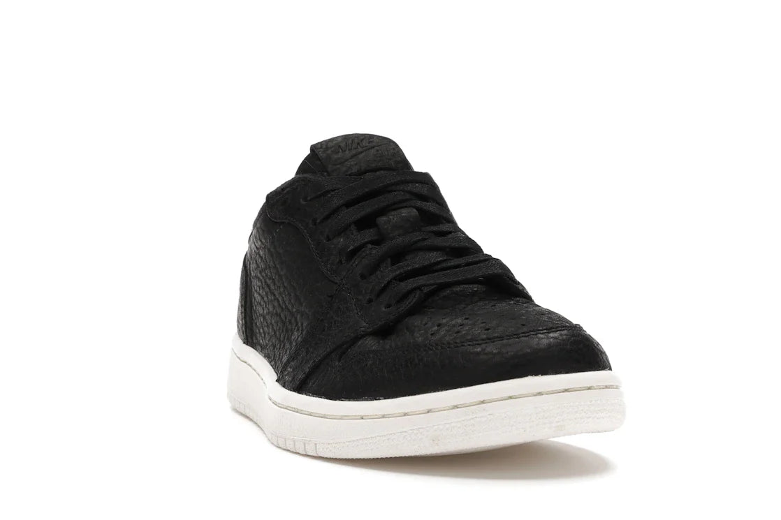 Jordan 1 Retro Low Swooshless Schwarz (2016)