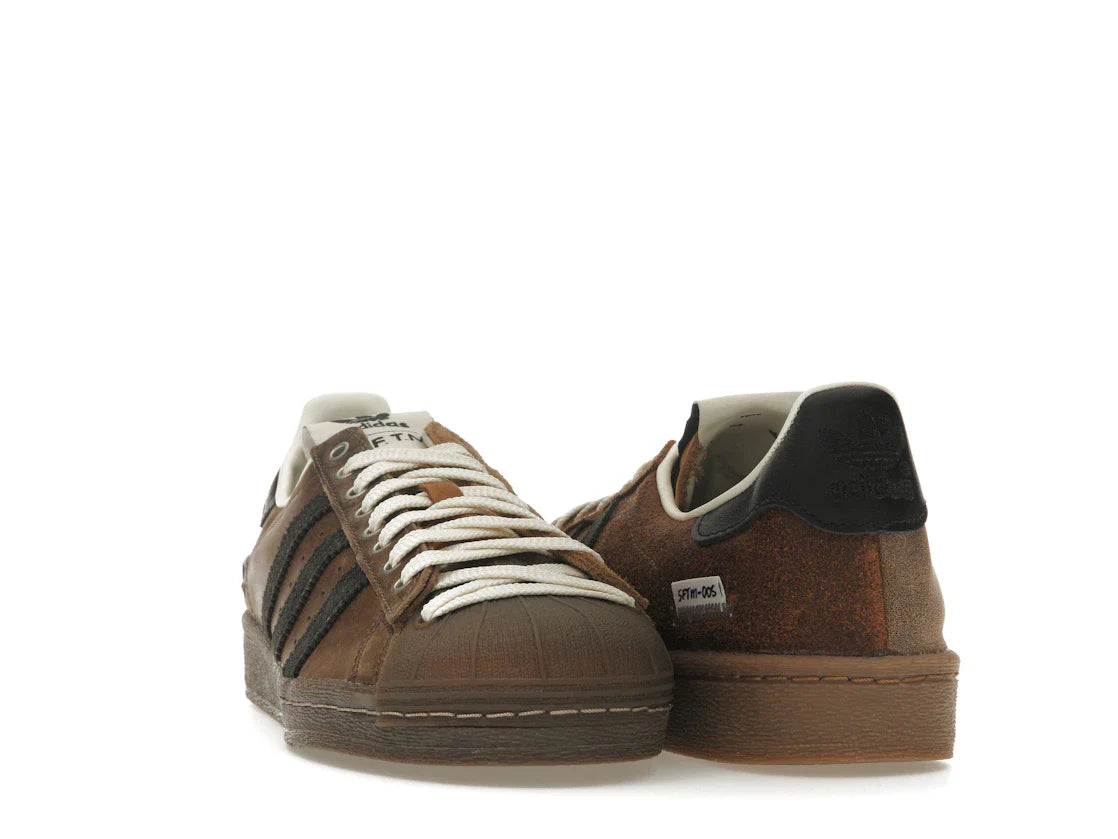 adidas Superstar Song für den Stummen Braun Schwarz