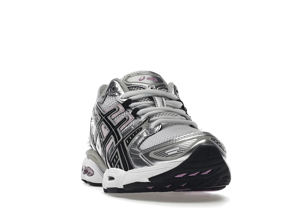 ASICS Gel-Nimbus 9 Weiß Schwarz Hellrosa (Damen)