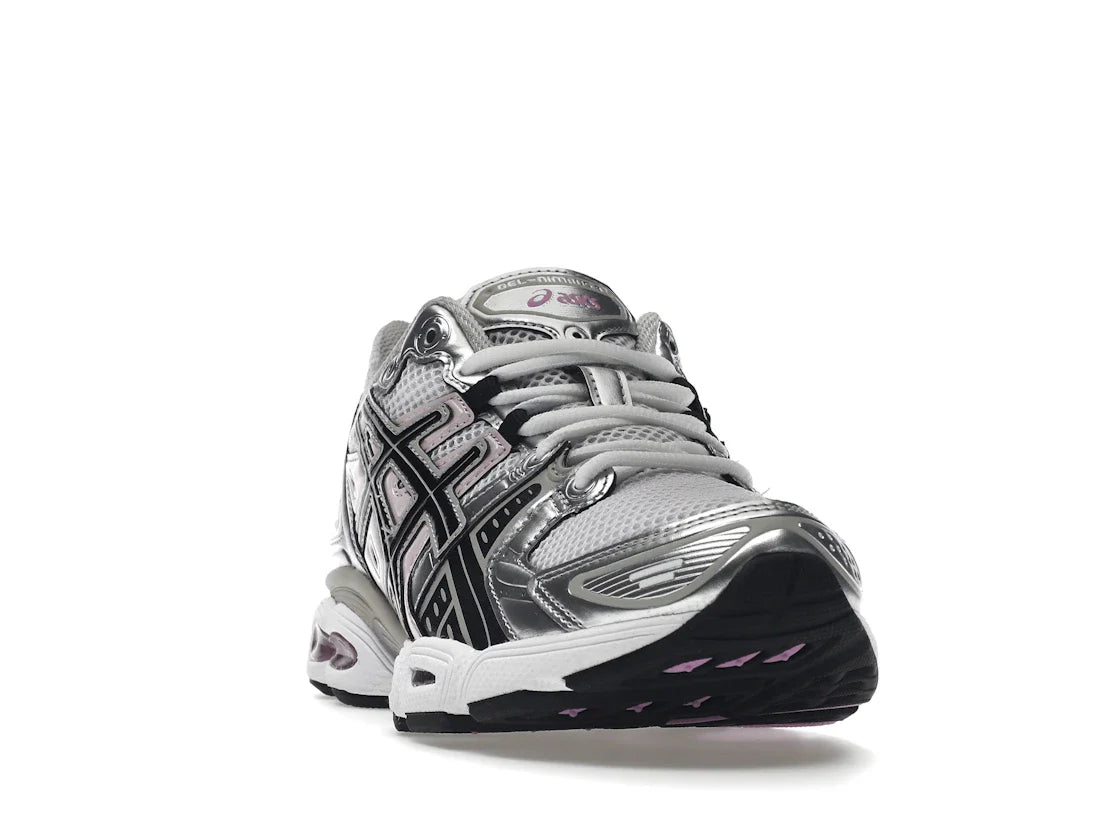 ASICS Gel-Nimbus 9 Weiß Schwarz Hellrosa (Damen)