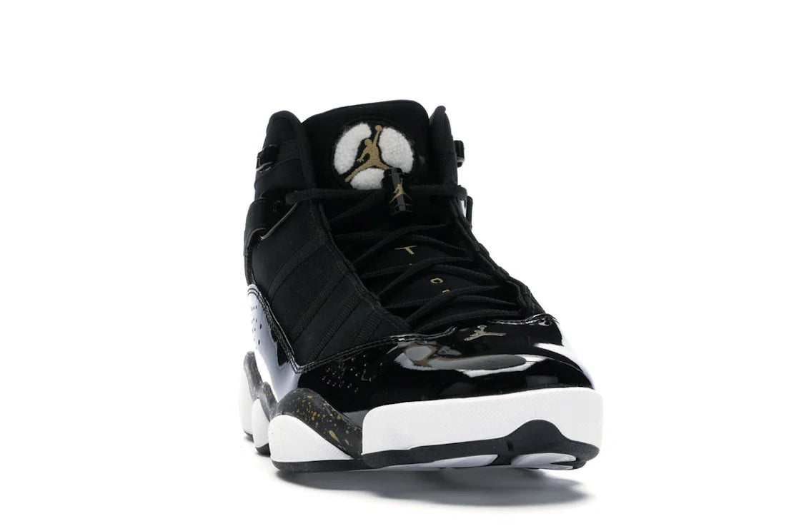 Jordan 6 Rings Schwarz Metallic Gold Weiß