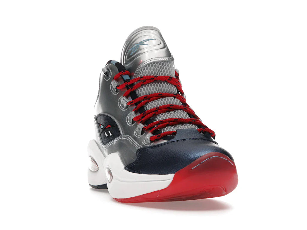 Reebok Question Mid Iverson x Harden Silber