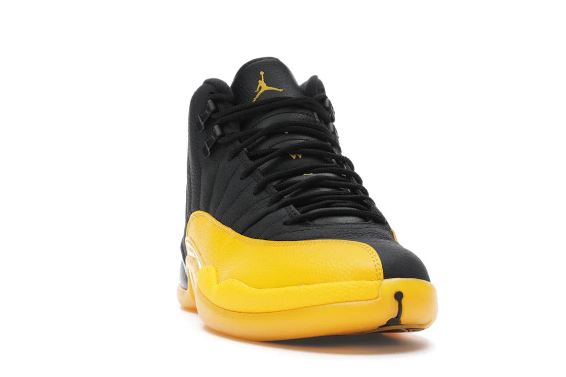 Jordan 12 Retro Schwarz Universitätsgold