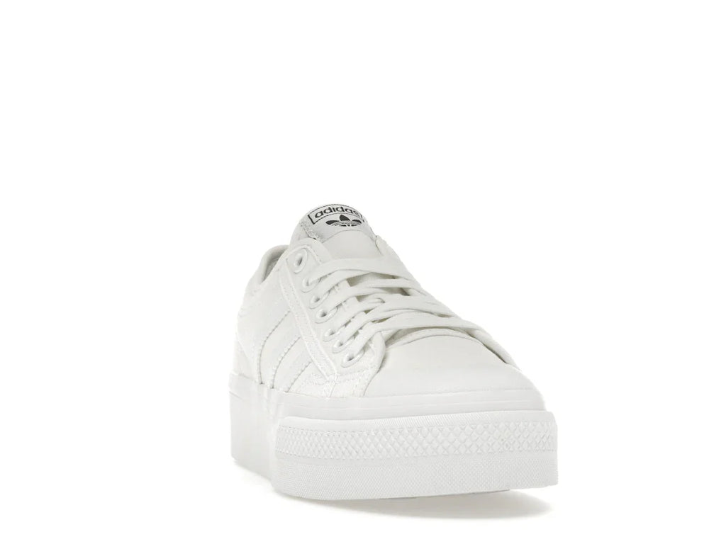 adidas Nizza Platform Triple White (Damen)