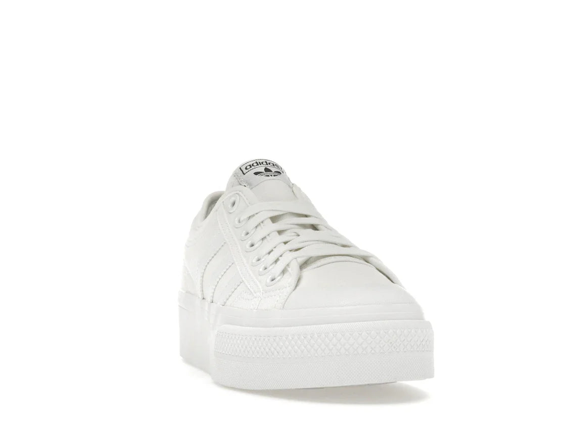 adidas Nizza Platform Triple White (Damen)