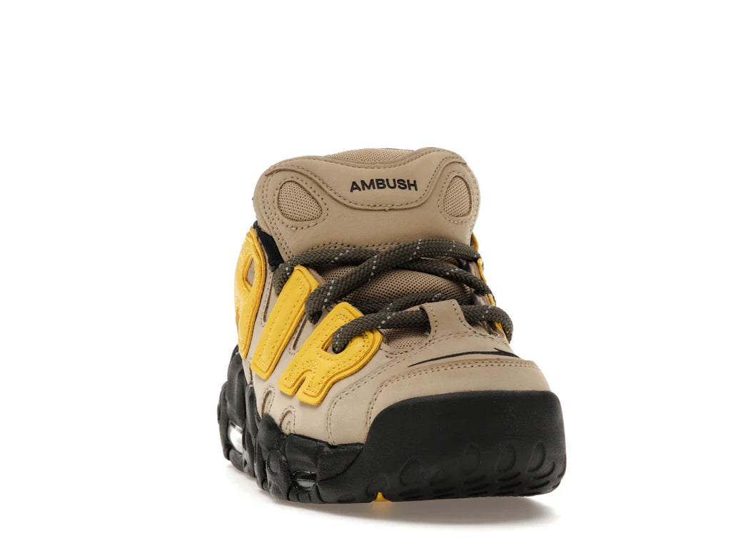 Nike Air More Uptempo Low AMBUSH Vivid Sulfur Limestone