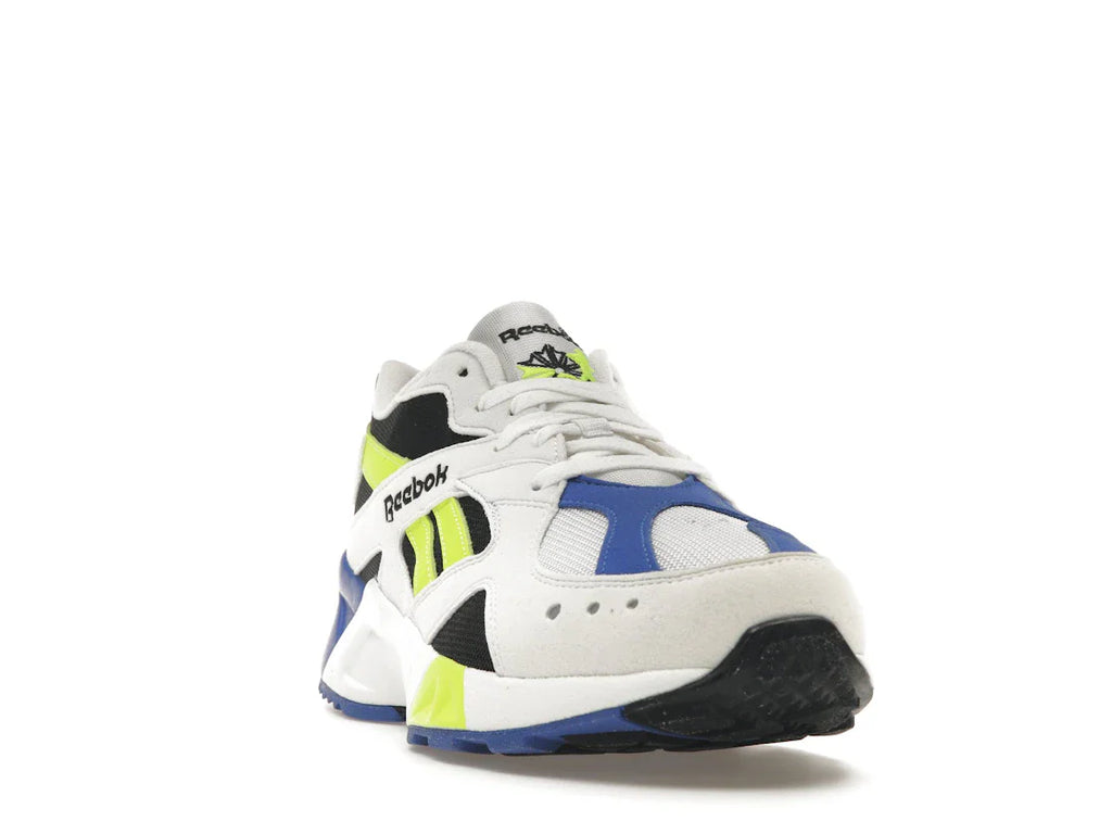 Reebok Aztrek Weiß Schwarz Kobaltgelb