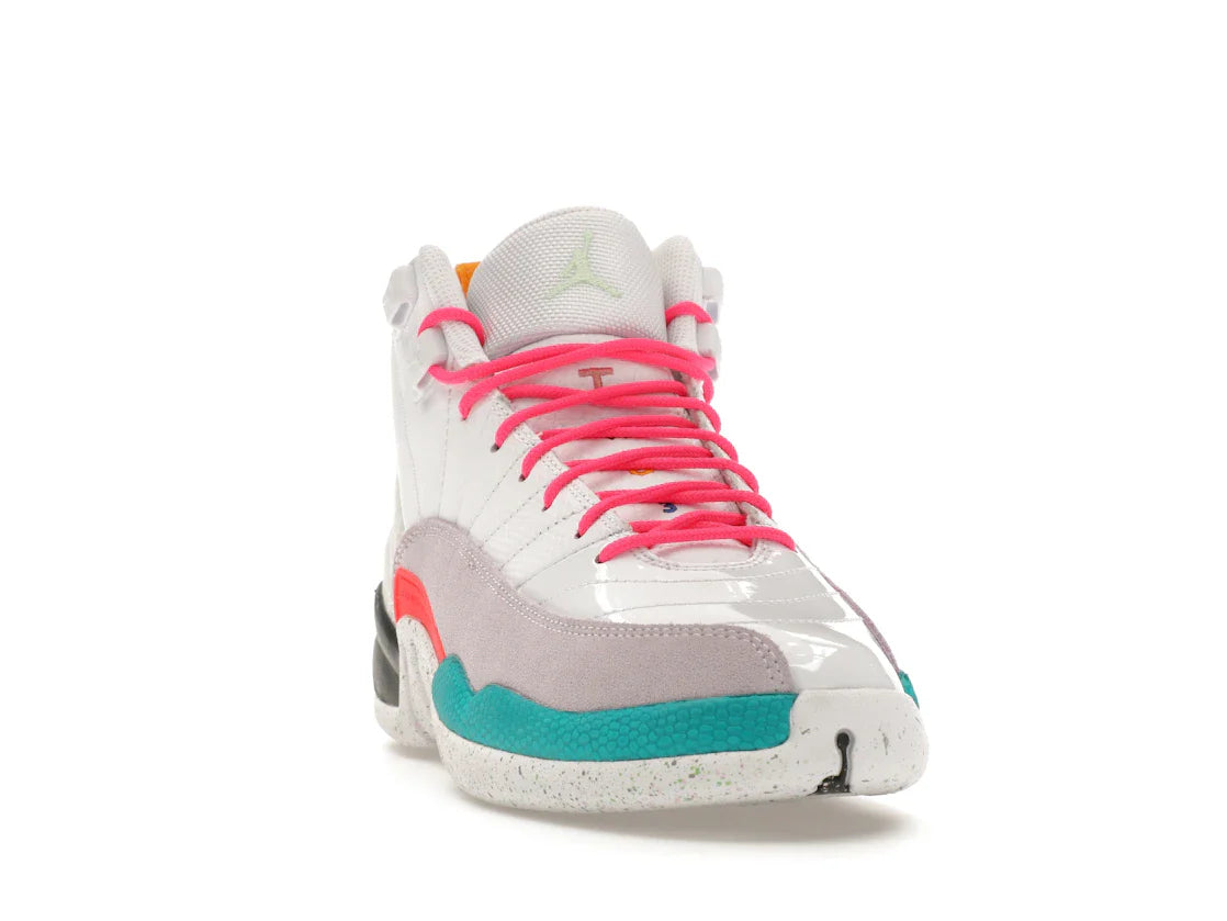 Jordan 12 Retro White Vapor Green (GS)