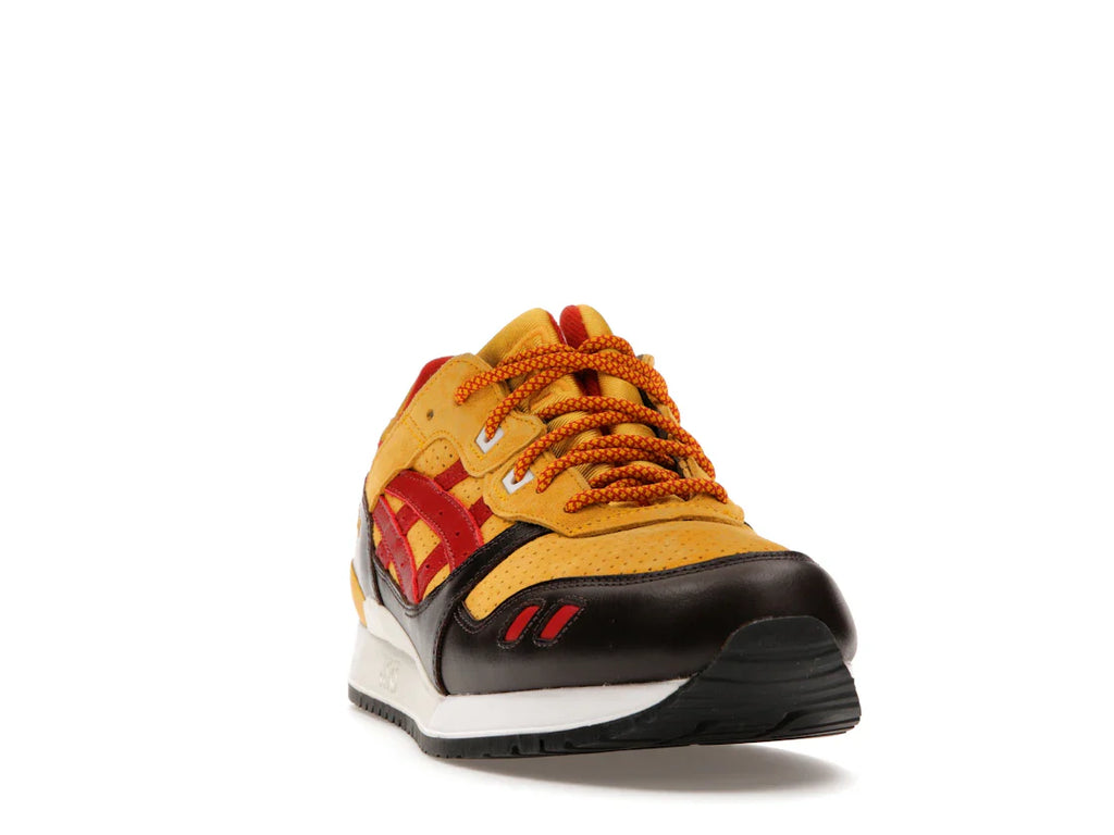 ASICS Gel-Lyte III '07 Remastered Kith Marvel X-Men Wolverine 1980 Geöffnete Verpackung (Sammelkarte nicht enthalten)