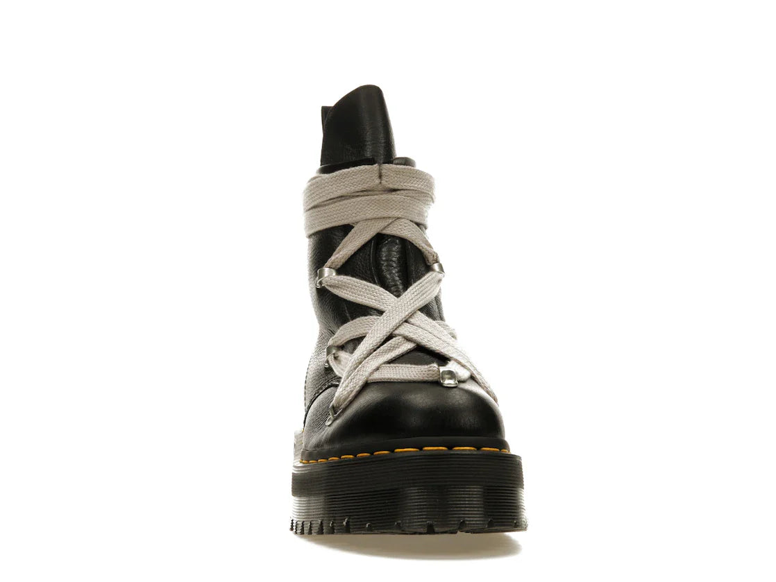 Dr. Martens 1460 Quad Ledersohle Pentagramm-Schnürstiefel Rick Owens Schwarz