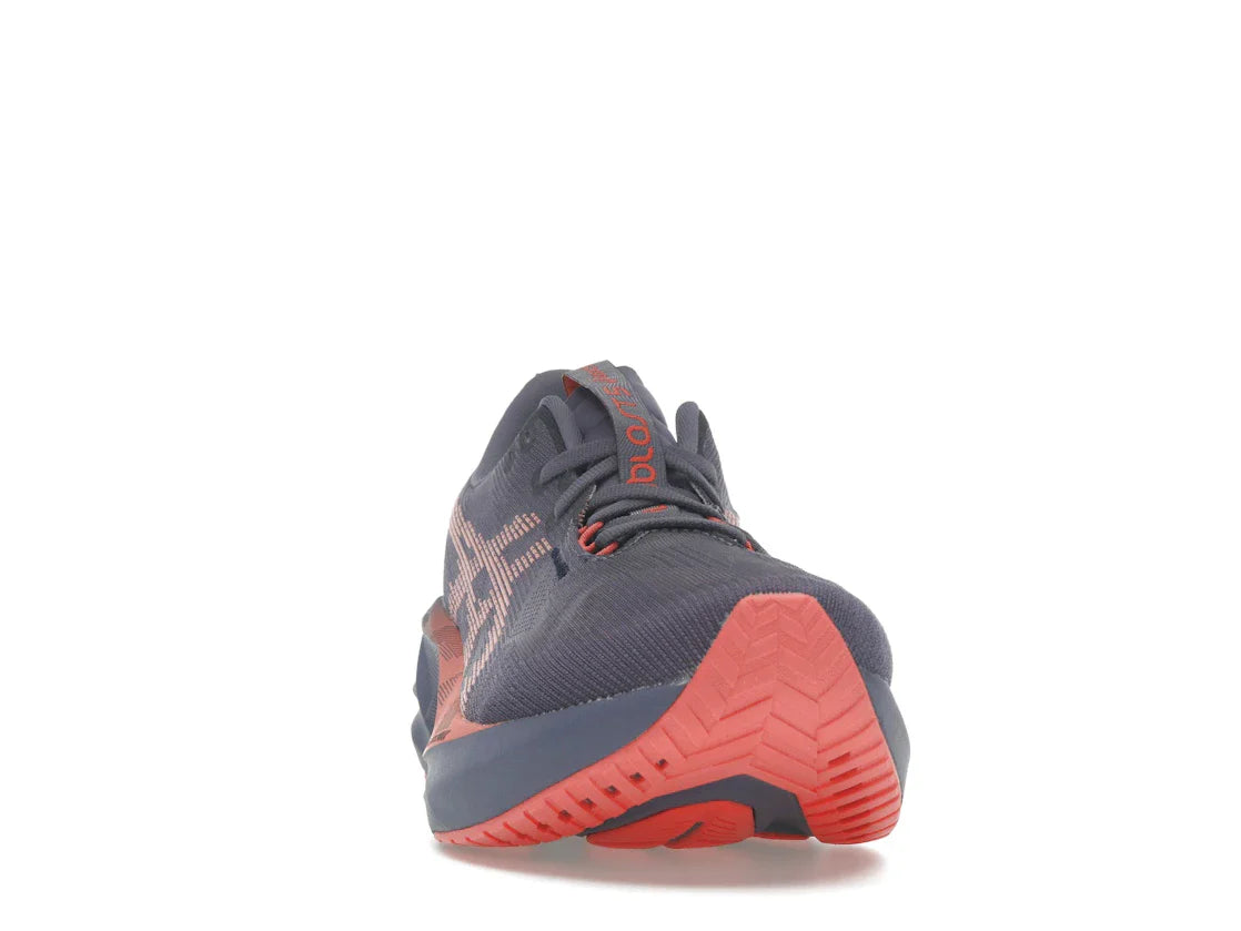 ASICS Novablast 5 Grauviolett Korallenriff