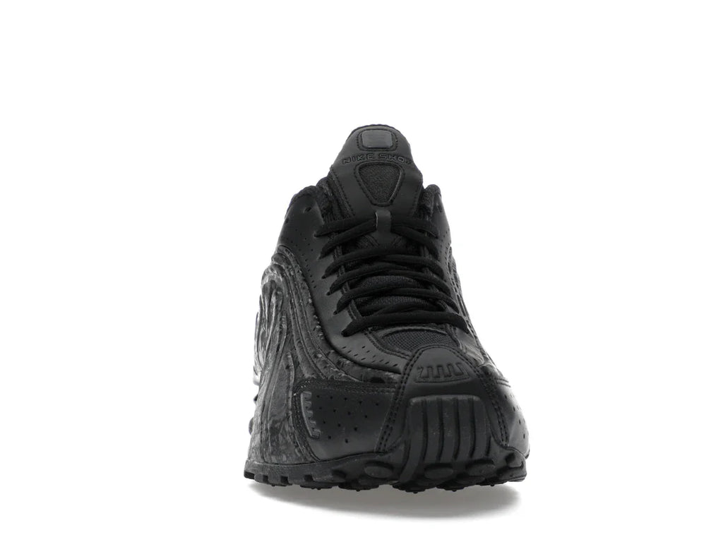 Nike Shox R4 Schwarz mit Blumenmuster (Damen)