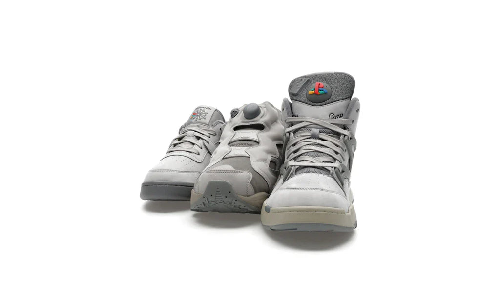 Reebok Workout Plus, Reebok Pump Omni Zone II & Reebok Instapump Fury 94 PlayStation 30th Anniversary Stapelbox