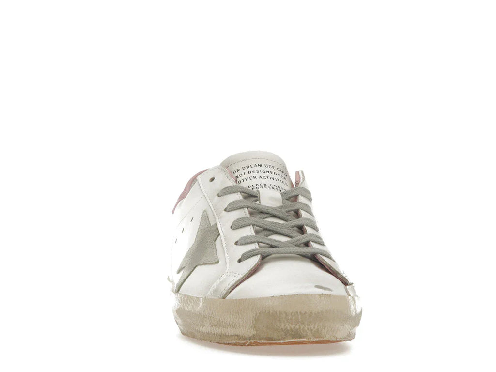 Golden Goose Super-Star Weiß Hellrosa (Damen)