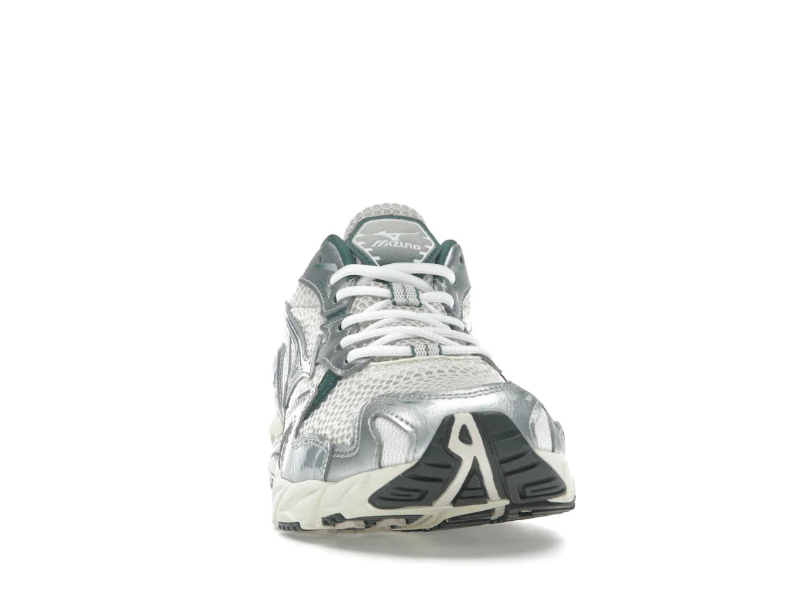 Mizuno Wave Rider 10 Weiß Schiefer Bistro Grün