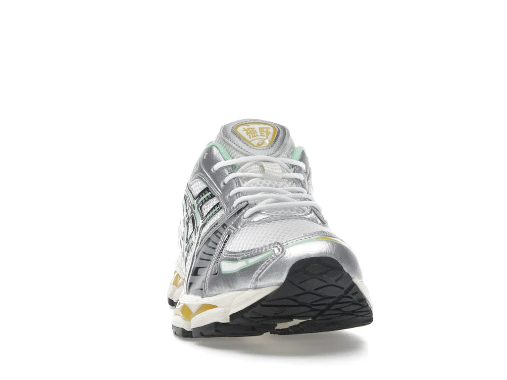 ASICS Gel-Kayano 12.1 Silber Grün Orange