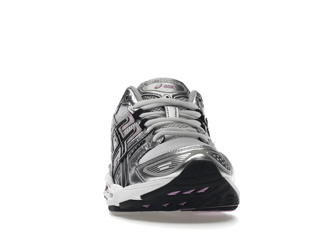 ASICS Gel-Nimbus 9 Weiß Schwarz Hellrosa (Damen)