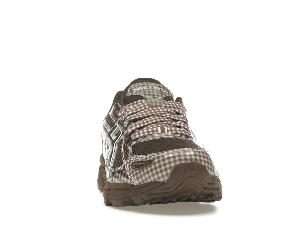 ASICS Gel-Venture 6-stöckiges Modell, rotbraunes Vichy-Karo