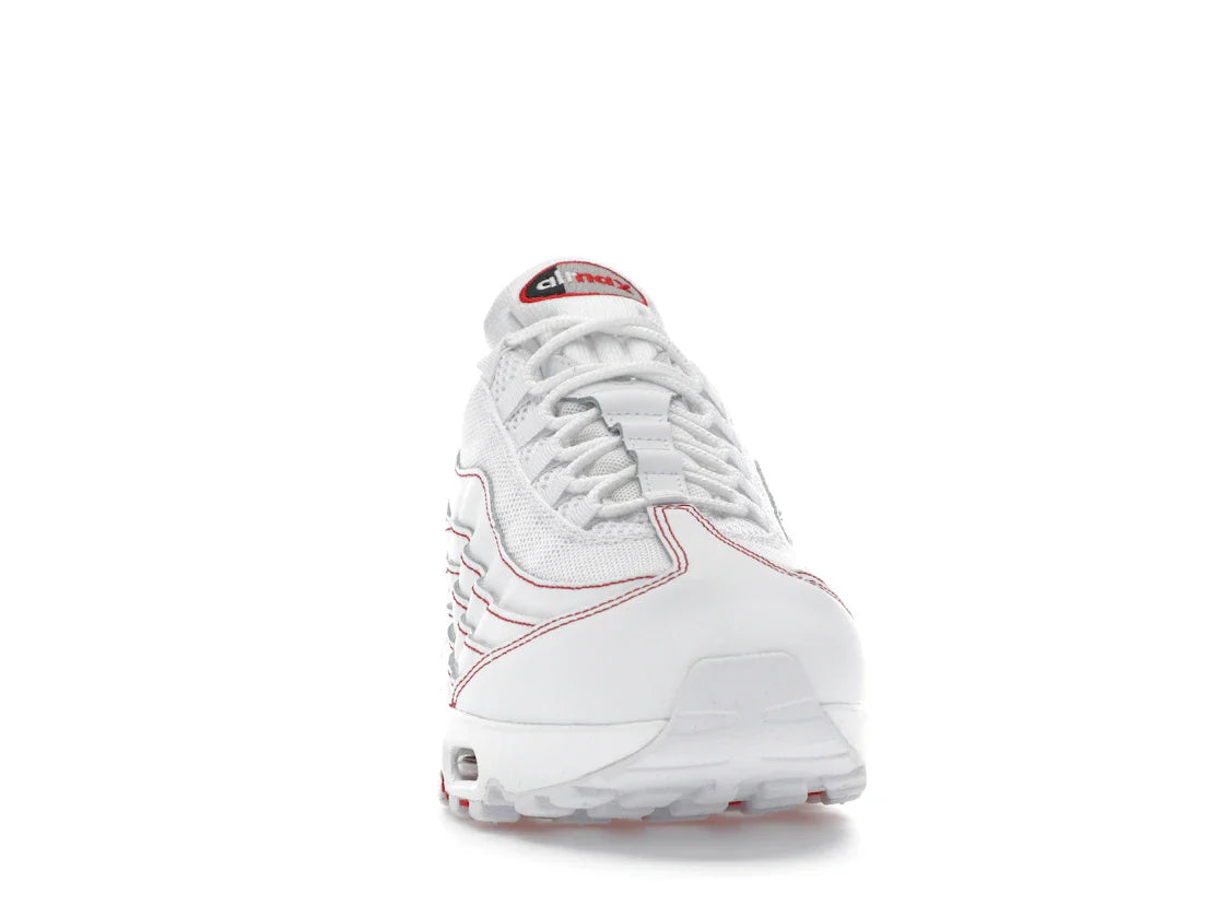 Nike Air Max 95 OG Big Bubble Weiß Universitätsrot
