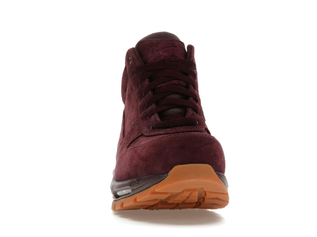 Nike Air Max Goadome Tiefburgunderfarbenes Wildleder
