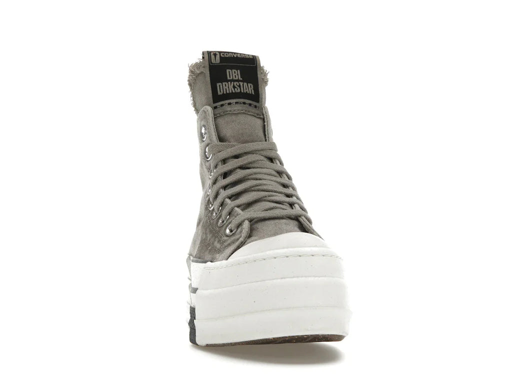 Converse DBL DRKSTAR Chuck Taylor All Star 70 Hi Rick Owens DRKSHDW Overdye Concrete