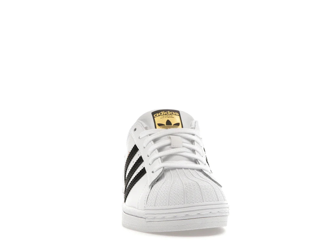 adidas Superstar Cloud White Core Black Gold (GS)