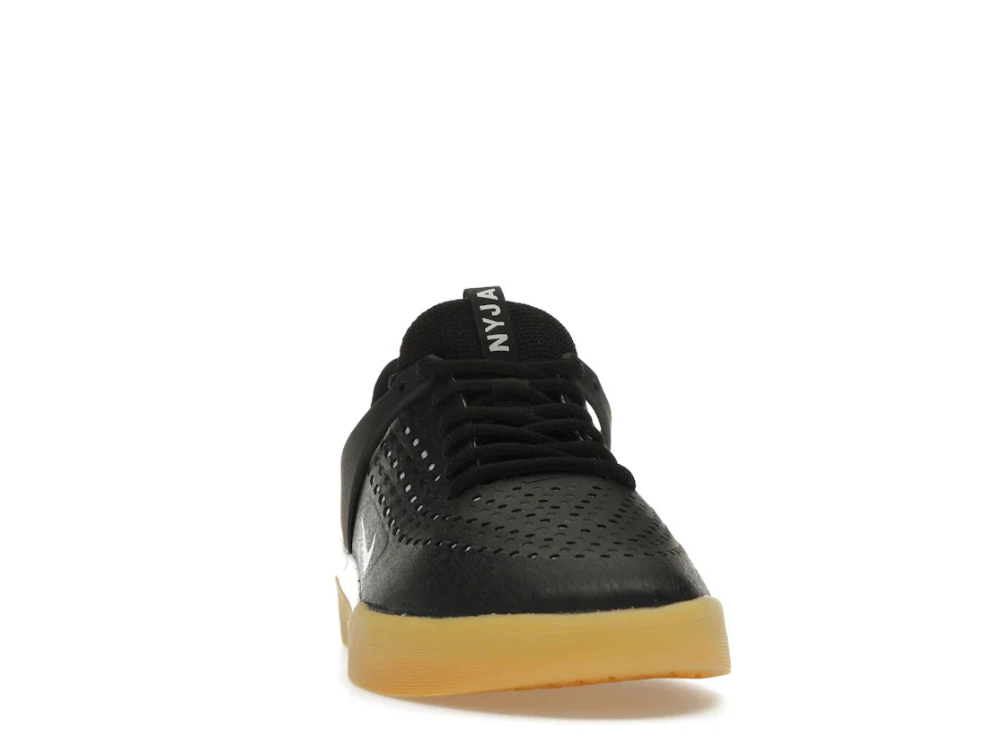 Nike SB Zoom Nyjah 3 Schwarz Weiß Gummi