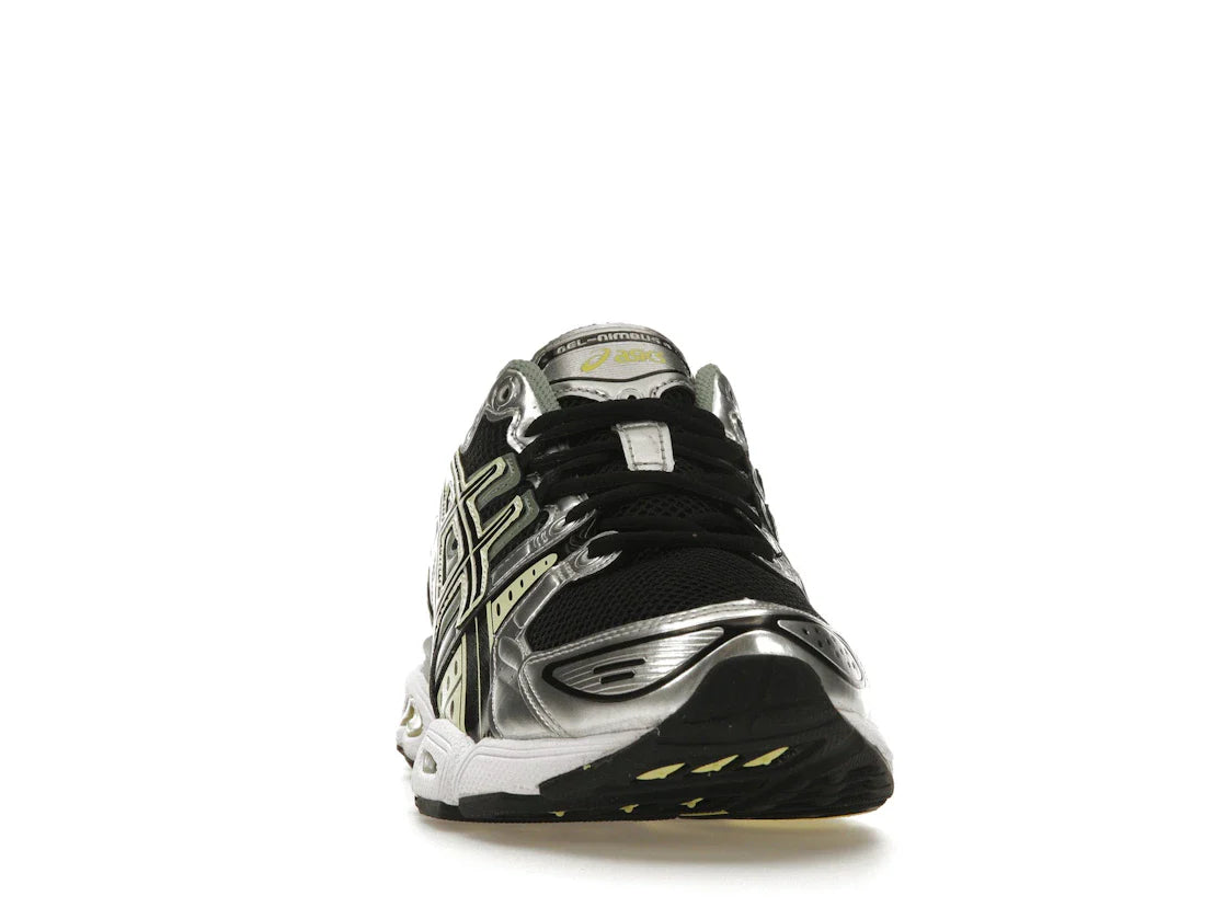 ASICS Gel-Nimbus 9 Schwarz Grün Gelb Silber