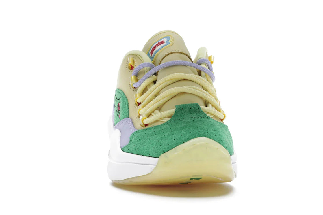 Reebok Question Low BBC Ice Cream Running Dog Gelbgrün