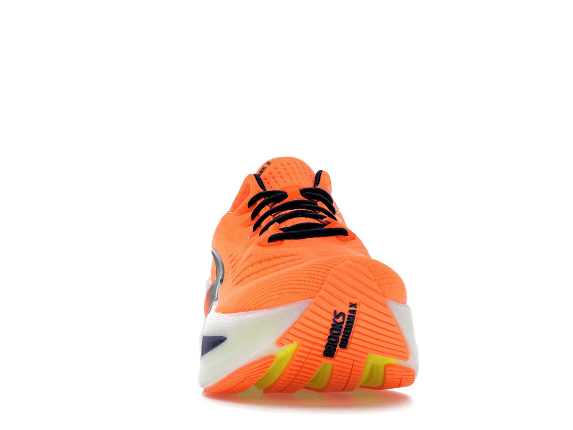 Brooks Glycerin Max 2 Orange Beacon Blau
