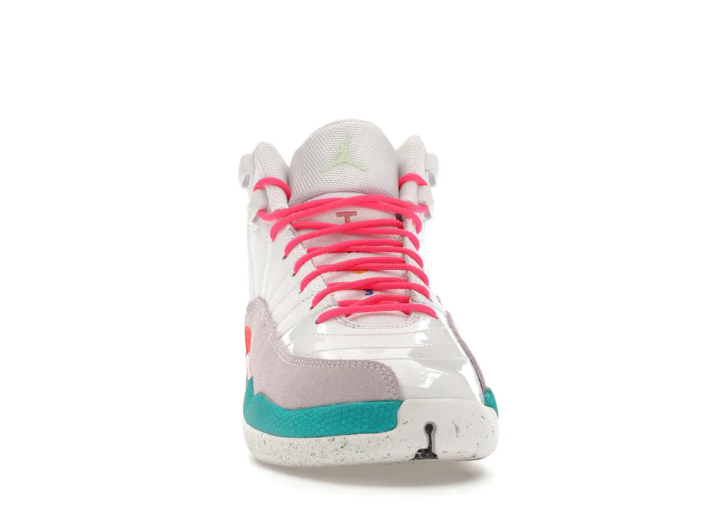Jordan 12 Retro White Vapor Green (GS)