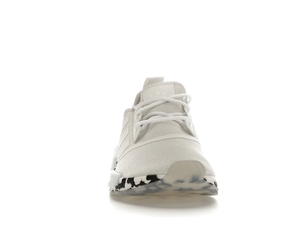 adidas NMD R1 Weiß gesprenkelte Camouflage-Sohle