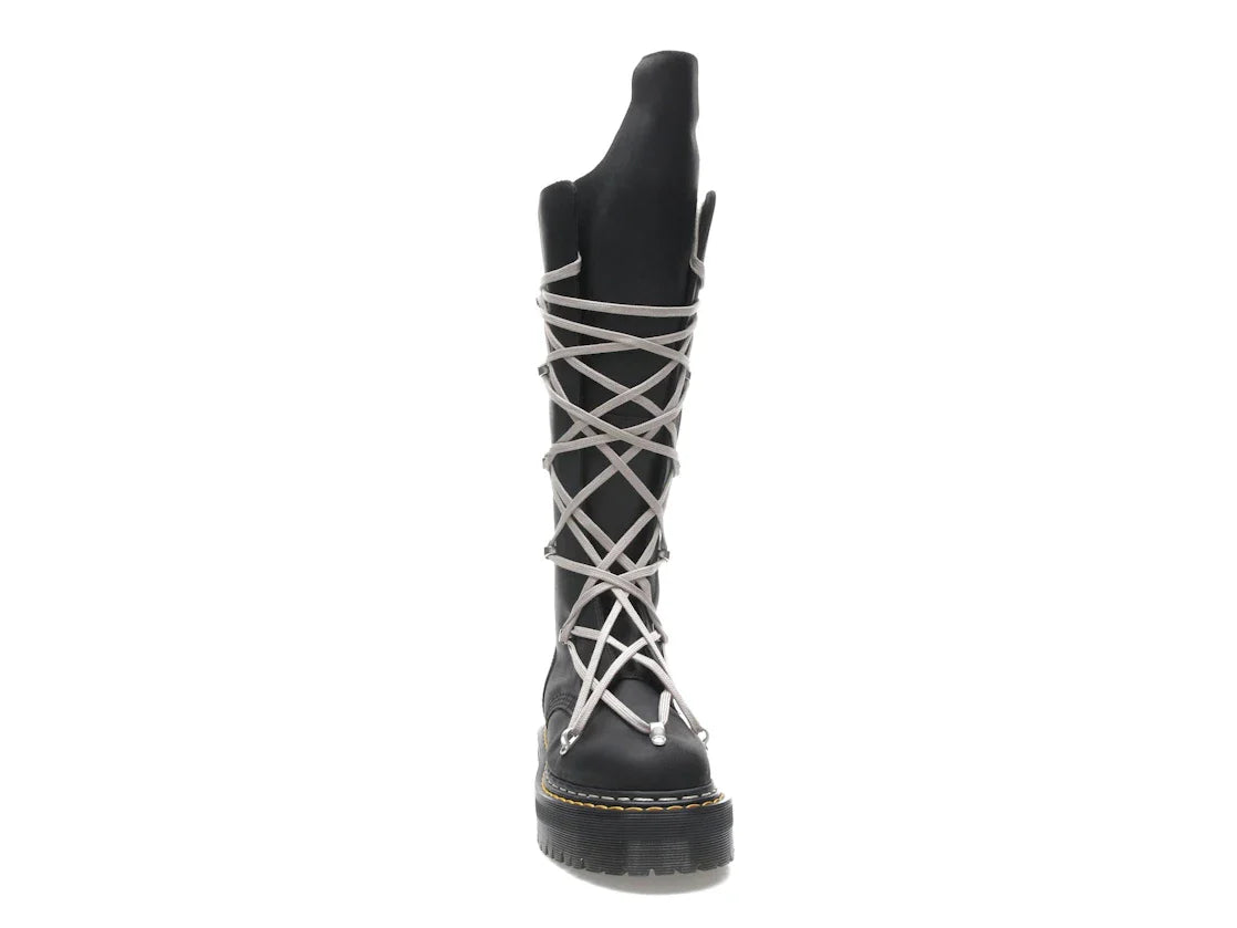 Dr. Martens 1460 DRKSHDW Quad Sole Pentalace Boot Rick Owens Schwarz