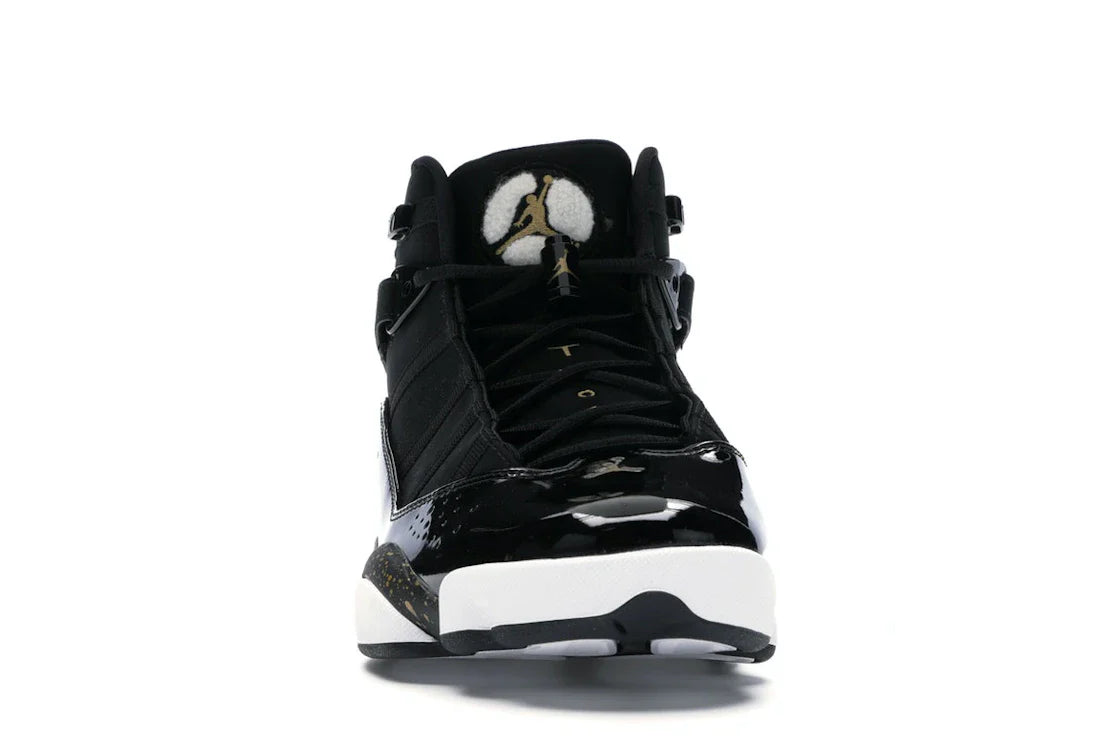 Jordan 6 Rings Schwarz Metallic Gold Weiß