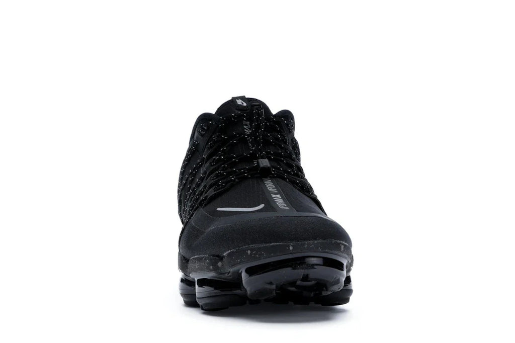 Nike Air VaporMax Run Utility Schwarz Reflektierendes Silber