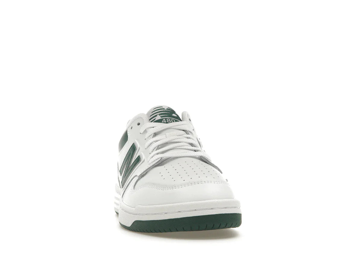 New Balance 480 Weiß Nachtsichtgrün